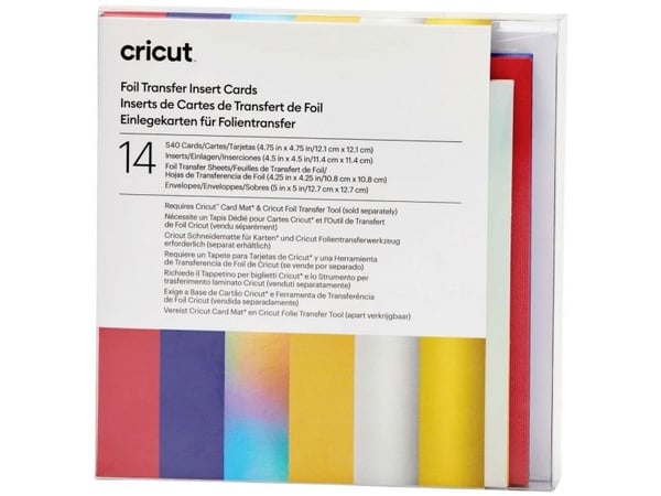 Cricut Insert Cards FOIL Celebration S40 -korttisarja