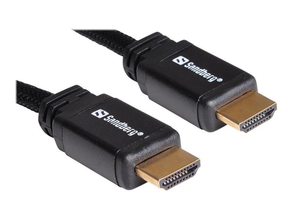 Sandberg - HDMI-kaapeli - HDMI-uros HDMI-uros - 5 m