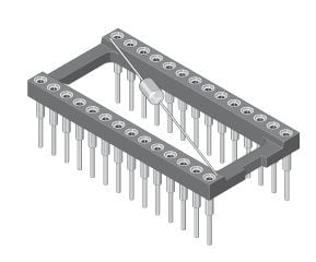 MPE-Garry 001-3-014-3-B1STF-XT0, Pin-kontakt, Sort, Metallisk, Kopper, 260 °C, Rett, Hunkjønn