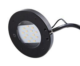 Unilux EyeLight, Grå, Akrylonitril-butadien-styren (ABS), Aluminium, Plast, Hjemme kontor, Kontor, 1 ampuller, 5 W, LED