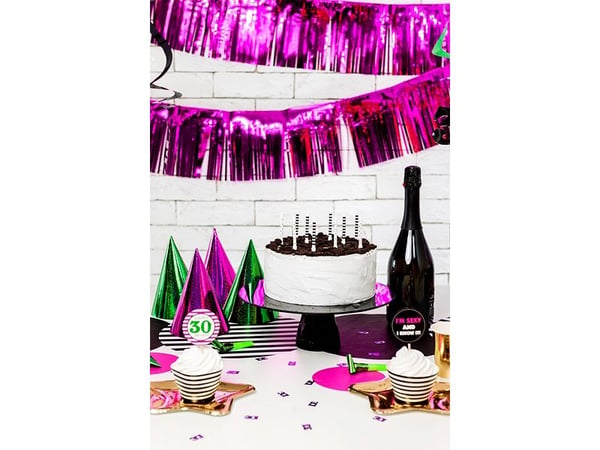 Party Deco Holographic Utvidbare Trompetfløyter - 6 stk Universal