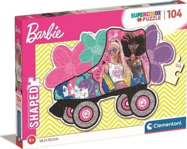Clementoni Pussel 104 Barbie unik samling