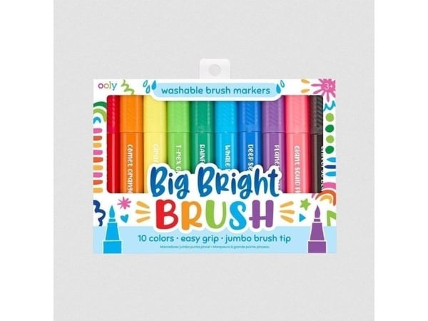 Ooly Brush markers Large 10 stycken