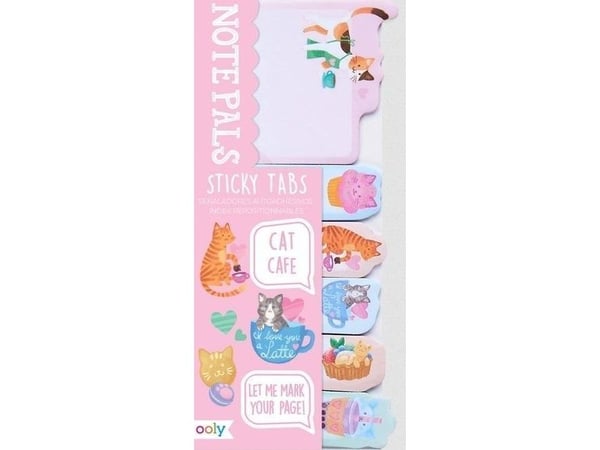 Ooly Cat Cafe Sticky Notes
