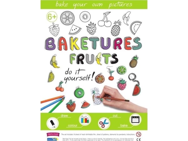 Factory of Fun Baketures fruits - gjør-det-selv