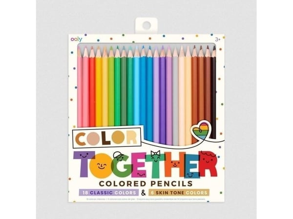 Pencil Crayons Classic & Complexion Shades färgpennor