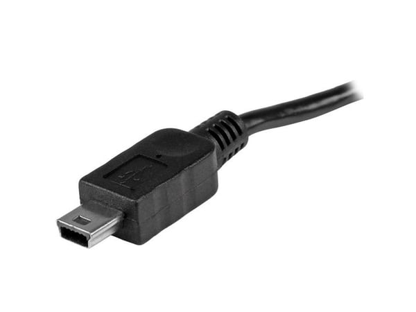 StarTech 8in USB OTG Cable - Micro USB to Mini USB - M/M - USB OTG Mobile Device Adapter Cable - 8 inch (UMUSBOTG8IN) - USB-kabel - mini-USB type B...