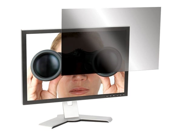 Targus ASF24W9EU, 61 cm (24"), 16:9, Kehyksetön näytön yksityisyyssuodatin, Matta, Häikäisynesto, 110 g