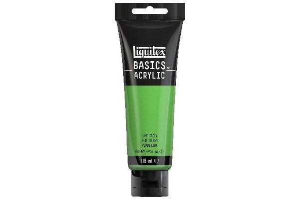 Basics akrylmaling 118 ml Lime Green 222
