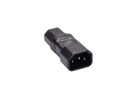 MicroConnect - Strømkoblingsadapter - IEC 60320 C14 til IEC 60320 C15 - 250 V - 15 A - svart