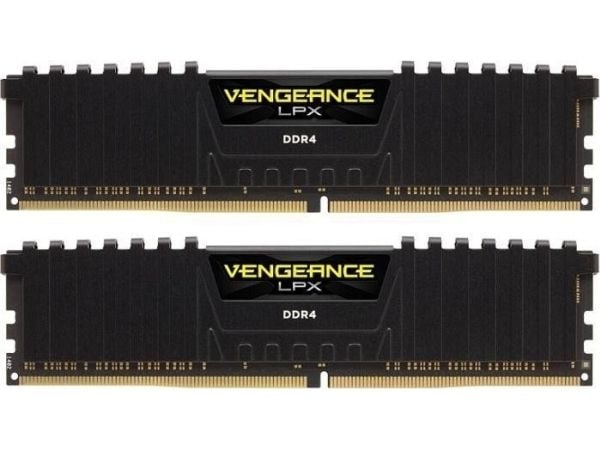 CORSAIR Vengeance LPX - DDR4 - sett - 32 GB: 2 x 16 GB - DIMM 288-pin - 2133 MHz / PC4-17000 - CL13 - 1.2 V - ikke-bufret - ikke-ECC - svart
