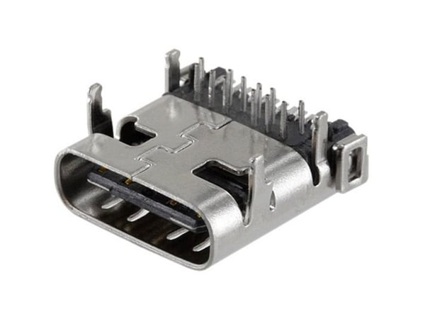 econ connect U31BU1CGW, USB-3.1, Satinert stål, Kobber, Nikkel, Stål, Termoplast, Nikkel, Kobberlegering, 100 V