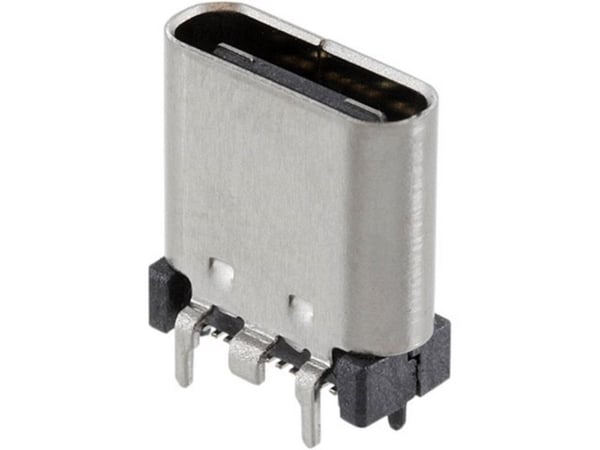 econ connect U31BU1CGV, USB-3.1, Satin stål, Kobber, Nikkel, Stål, 100 V, 40 mO, 5 A