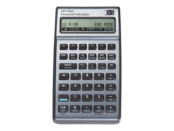 HP 17bII+ - Finansiell kalkulator - batteri