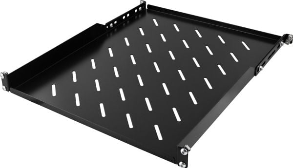 TOTEN SA.2160.0101 - Rack-hylle - svart, RAL 9004 - 1U - 19"