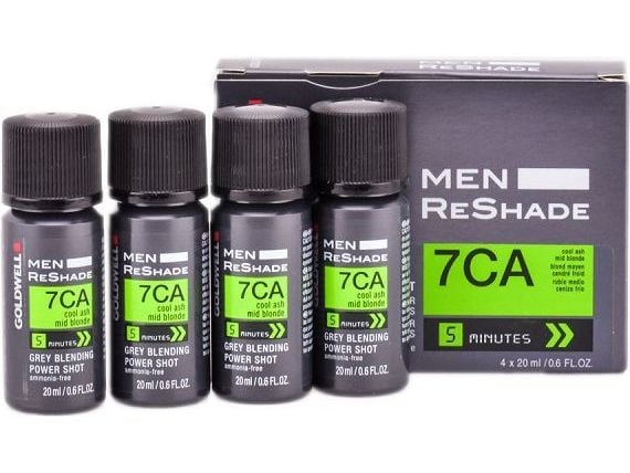 Goldwell Men ReShade Grey Blending Power Shot, Grå, 7CA, Menn, 80 ml, Alt hår, Flaske