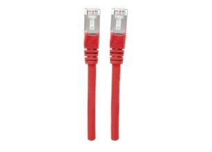 Intellinet 735247, 0,5 m, Cat6, S/FTP (S-STP), RJ-45, RJ-45, Rød