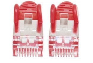 Intellinet 735247, 0,5 m, Cat6, S/FTP (S-STP), RJ-45, RJ-45, Rød