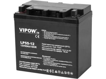 Blybatteri VIPOW 12V 55Ah