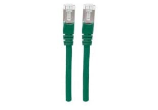 Intellinet 735322, 1 m, Cat6, S/FTP (S-STP), RJ-45, RJ-45, Grønn