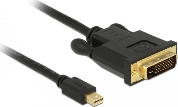 DeLOCK 83990, 3 m, Mini DisplayPort, DVI-D, Uros, Uros, Kulta