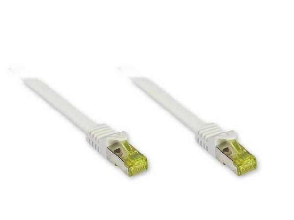 Good Connections Patchkabel mit Cat. 7 Rohkabel S/FTP weiß 5m