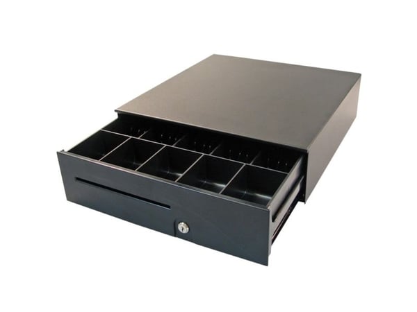 APG Heavy Duty Cash Drawers Series 100 1616 - Elektronisk kontantskuff - svart