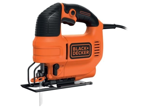 Black & Decker KS701PEK, Toppgrep, Sort, Oransje, 45°, Laminat, Plast, Tre, 3000 spm, 7 cm