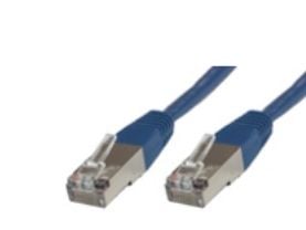 MicroConnect - Nettverkskabel - RJ-45 (hann) til RJ-45 (hann) - 1.5 m - skjermet, beskyttet tvunnet parkabel (STTP) - CAT 6 - blå