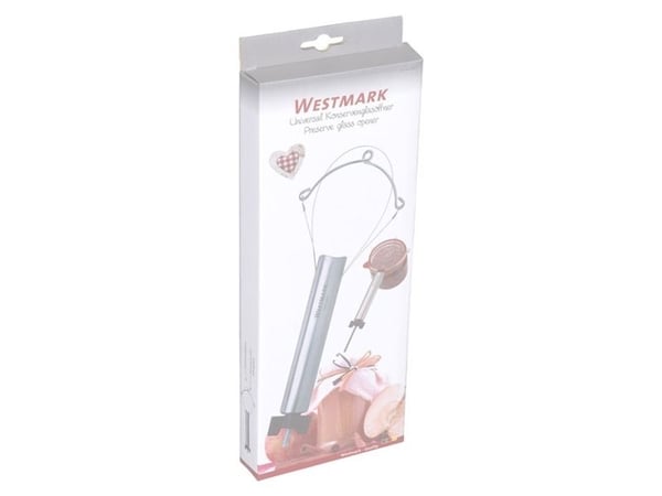 Westmark 10522260, Krukkeåpner, Svart, Rustfritt stål, Plast, Rustfritt stål, 120 mm, 315 mm, 23 mm