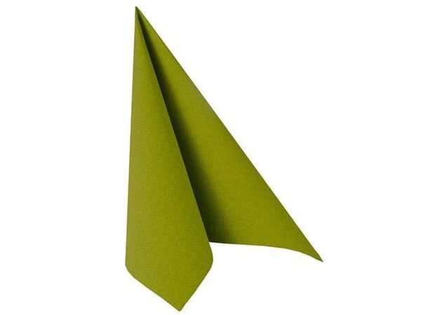 Papstar 81749, Oliven, Tørkepapir, Monokromatisk, 54 g/m², 400 mm, 400 mm