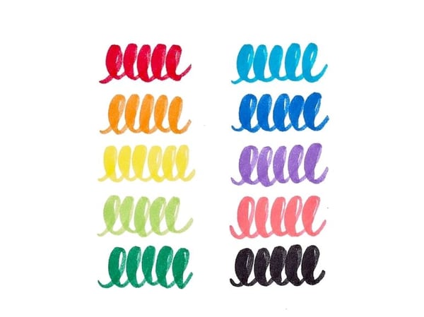 Ooly Brush markers Large 10 stycken