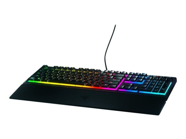 Razer Ornata V3 - Tastatur - lavprofil - bakgrunnsbelyst - USB - QWERTY - USA