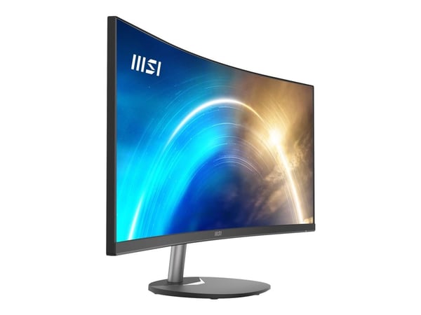 MSI PRO MP341CQ - LED-skjerm - kurvet - 34" - 3440 x 1440 UWQHD @ 100 Hz - VA - 300 cd/m² - 3000:1 - 4 ms - 2xHDMI, DisplayPort - høyttalere - svart