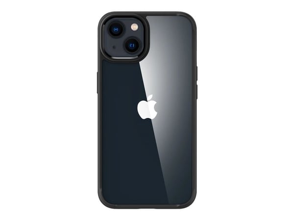 Spigen Ultra Hybrid - Baksidedeksel for mobiltelefon - polykarbonat, termoplast-polyuretan (TPU) - blank, matt svart - 6.1" - for Apple iPhone 13