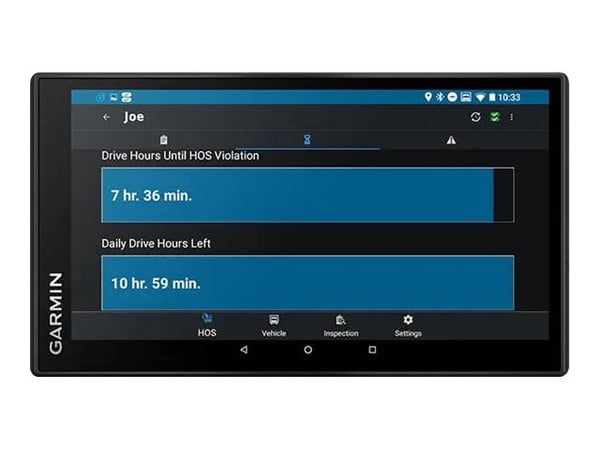 Garmin dezl LGV610 - GPS-navigator - for kjøretøy 6"