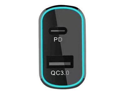 CoreParts USB-C Car Charger, Sisätila, USB, 5 V, 4 A, Musta