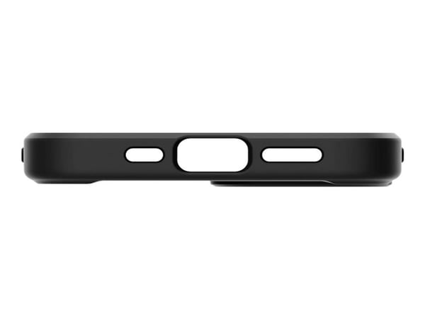 Spigen Ultra Hybrid - Baksidedeksel for mobiltelefon - polykarbonat, termoplast-polyuretan (TPU) - blank, matt svart - 6.1" - for Apple iPhone 13