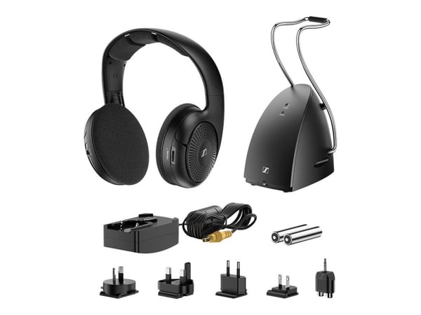 Sennheiser RS 120-W - Hodetelefoner - on-ear - Bluetooth - trådløs - svart