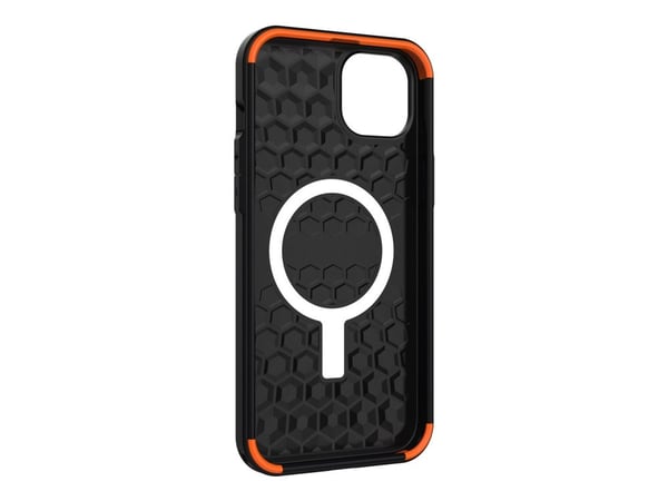 UAG Rugged Case for iPhone 14 Plus [6.7-in] - Civilian for MagSafe Black - Baksidedeksel for mobiltelefon - robust - MagSafe-samsvar - polykarbonat...
