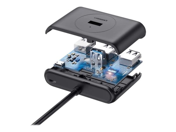 Ugreen CR113 - Hub - 4 x SuperSpeed USB 3.0 - stasjonær