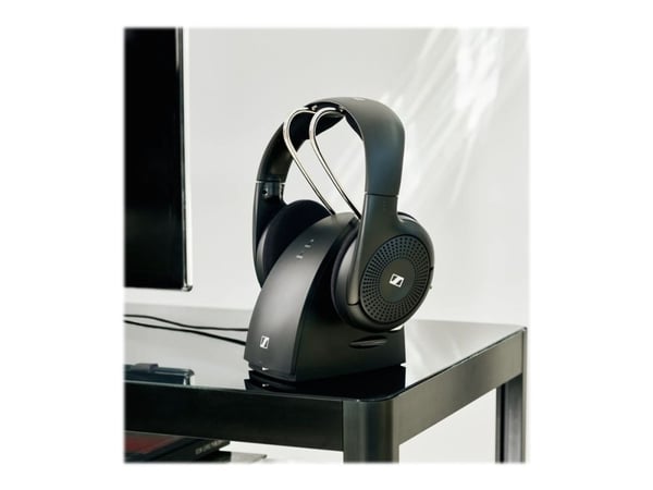 Sennheiser RS 120-W - Hodetelefoner - on-ear - Bluetooth - trådløs - svart