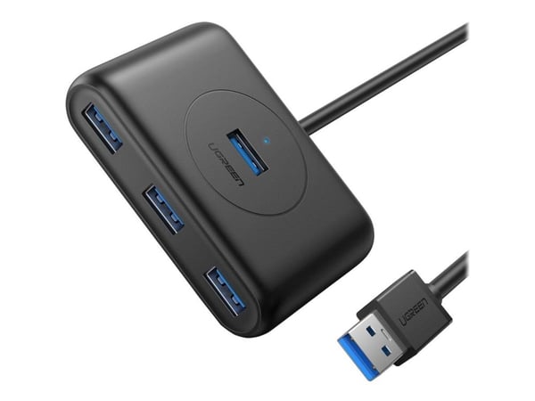 Ugreen CR113 - Hubb - 4 x SuperSpeed USB 3.0 - skrivbordsmodell