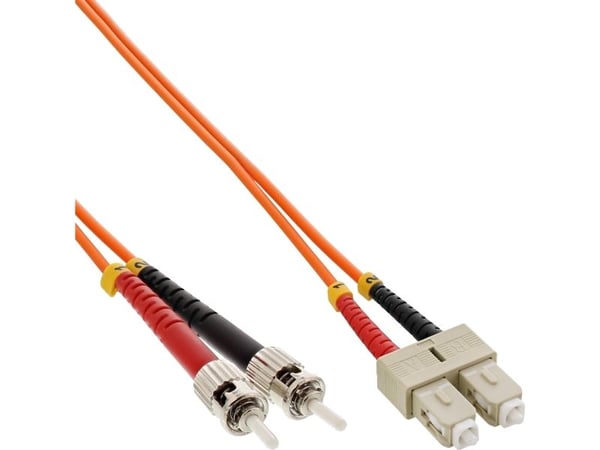 InLine 82502, 2 m, OM2, 2x ST, 2x SC