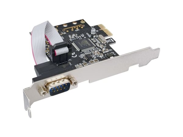 InLine 76618D, PCIe, Seriell, MosChip MCS9901, 1,29 mm, 59 g, 145 mm