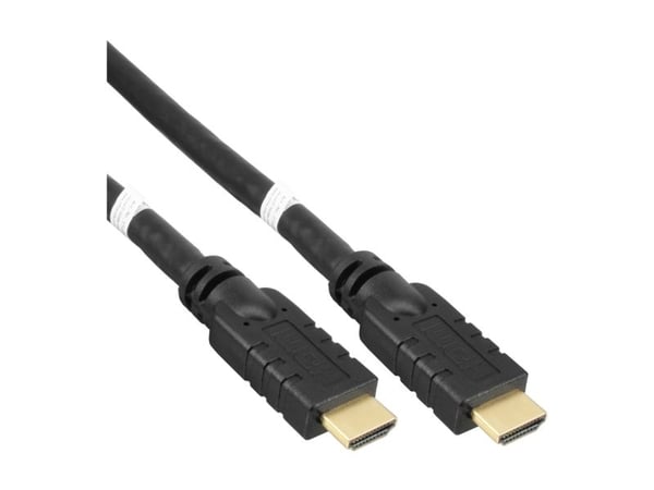 InLine 4043718154142, 30 m, HDMI Typ A (standard), HDMI Typ A (standard), 3D kompatibilitet, Svart