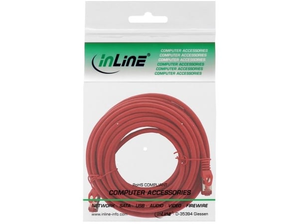 InLine Cat6 S/FTP 10m, 10m, Cat6, S/FTP (S-STP), RJ-45, RJ-45