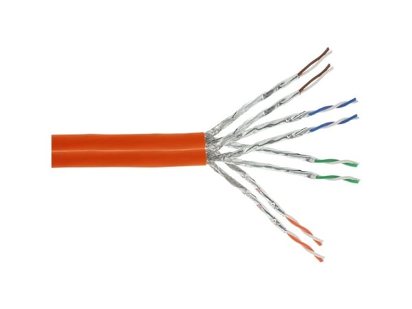 InLine 77500I, 500 m, Cat7a, S/FTP (S-STP), Oranssi