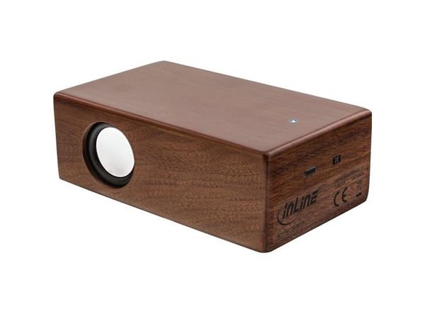 InLine 55381H, 3,2 cm, 3 W, 300 - 15000 Hz, 4 ohmia (O), kaapeli & trådløs, Micro-USB