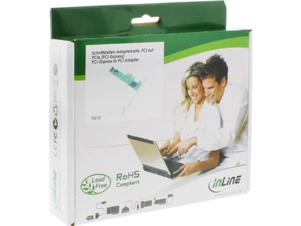 InLine 76616I, PCI, PCIe, PC, 2,5 Gbit/s.